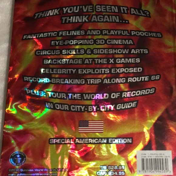 Guinness Book of World Records 2011 Hardback - Picture 8 of 8